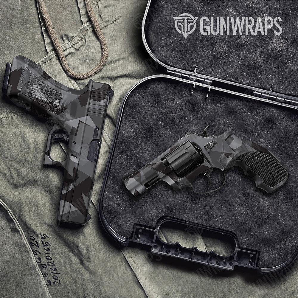Shattered Midnight Handgun Gun Skin Vinyl Wraps
