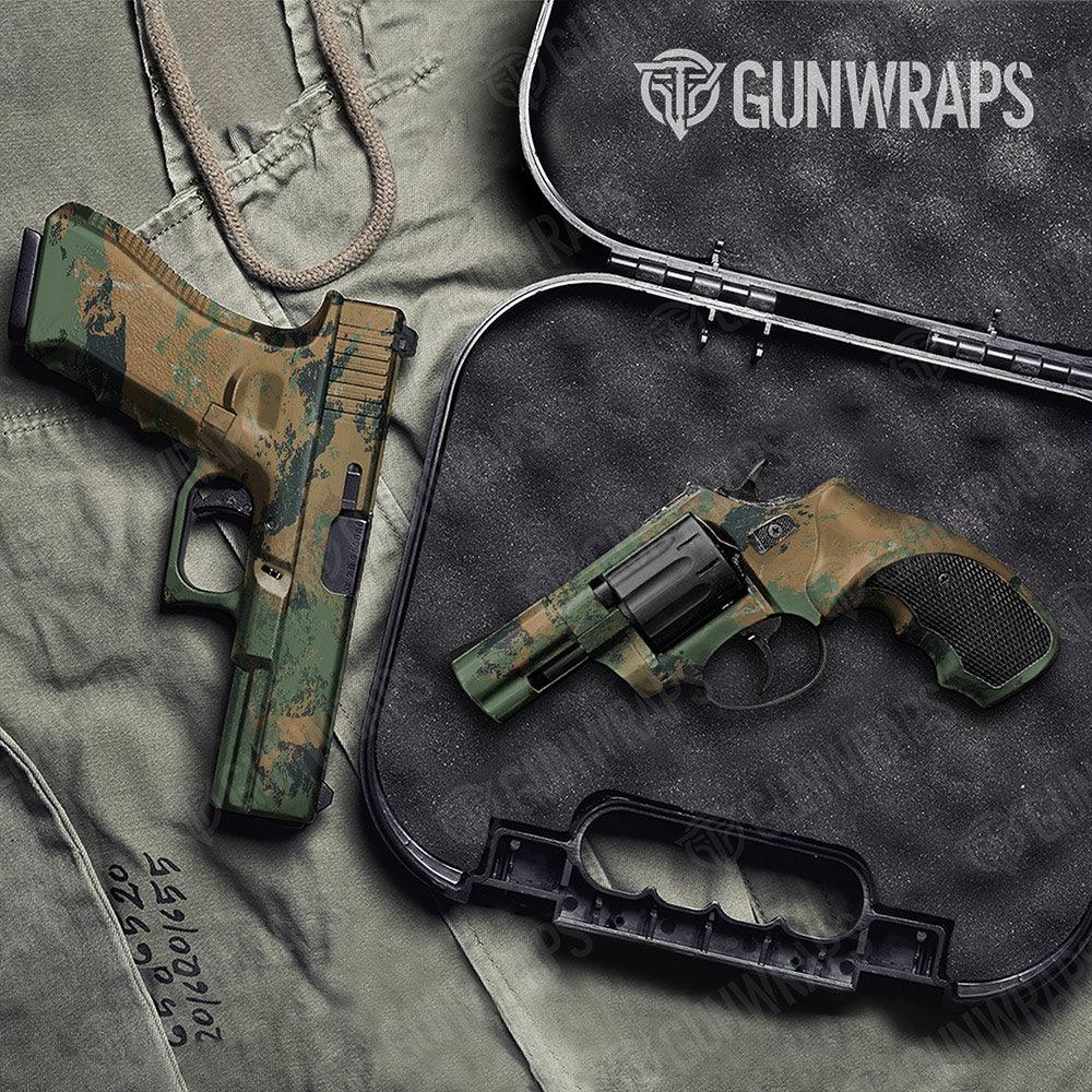 Substrate Semper Fi Handgun Gun Skin Vinyl Wraps