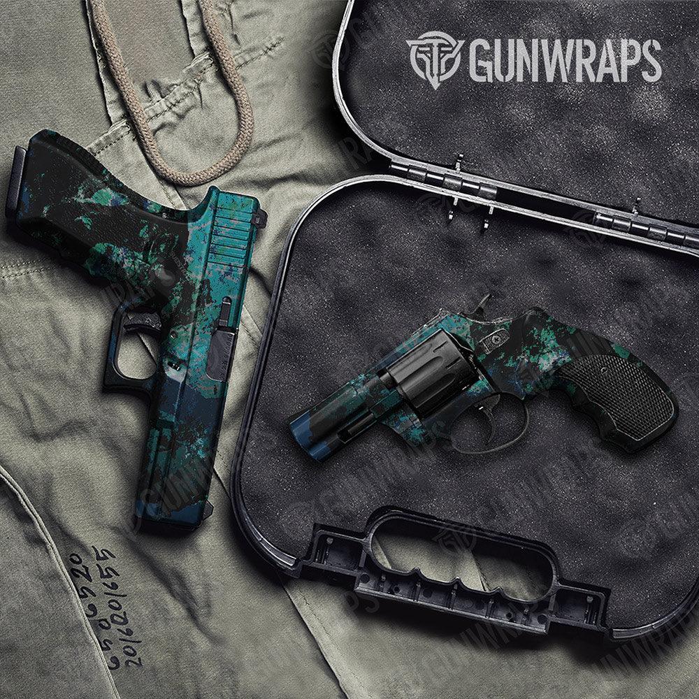 Substrate Shipwreck Handgun Gun Skin Vinyl Wraps
