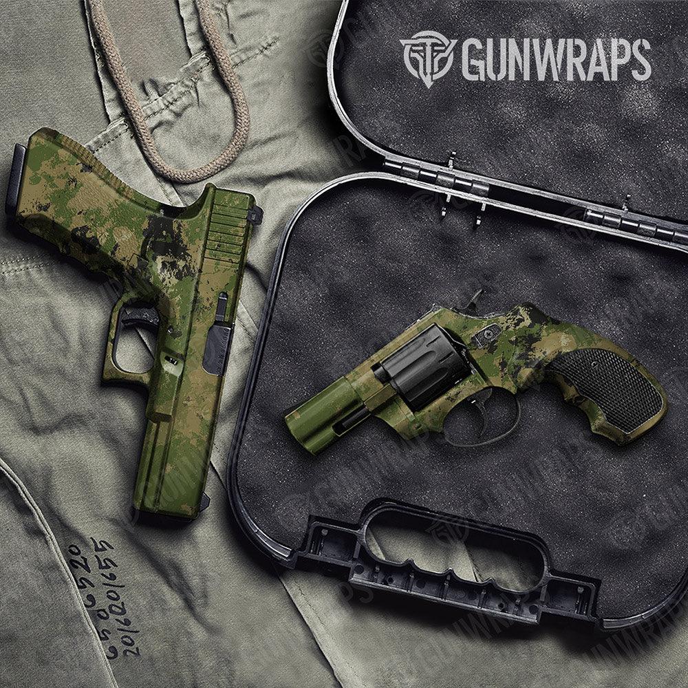 Substrate Spec War Handgun Gun Skin Vinyl Wraps