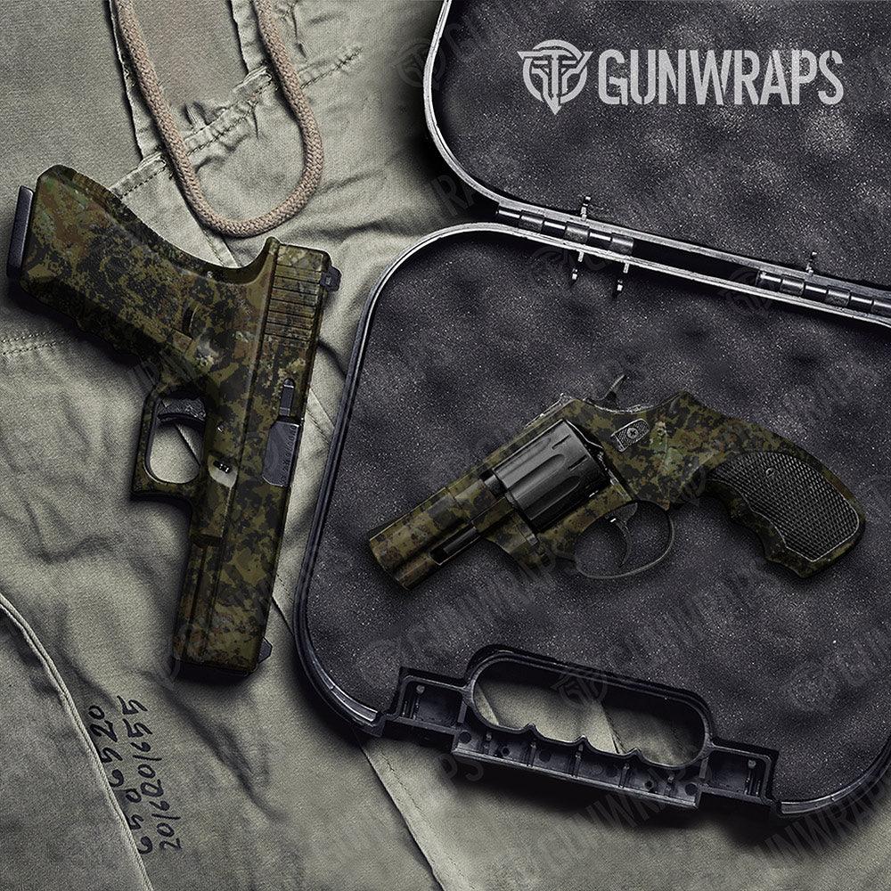 Substrate Surface Handgun Gun Skin Vinyl Wraps