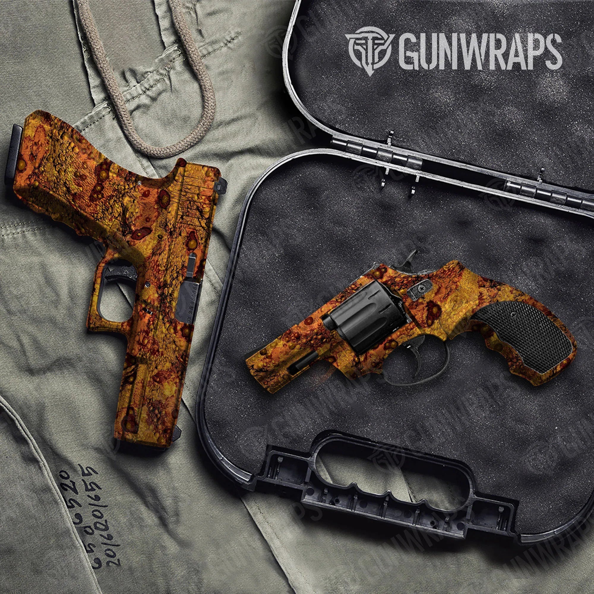 Toadaflage Handgun Gun Skin Vinyl Wraps | CamoWraps – Camo Wraps