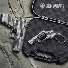 Vietnam Tiger Stripe Snow Handgun Gun Skin Vinyl Wraps