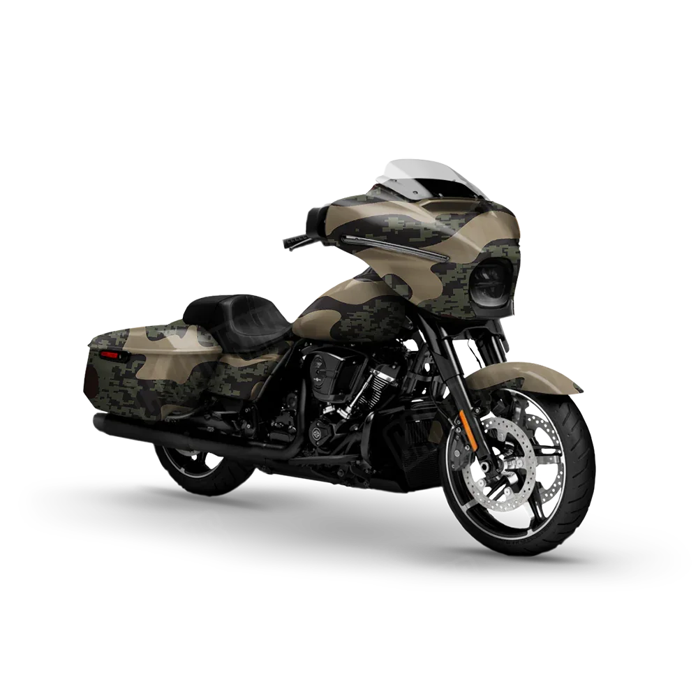 Compound Militant Blood Motorcycle Wraps