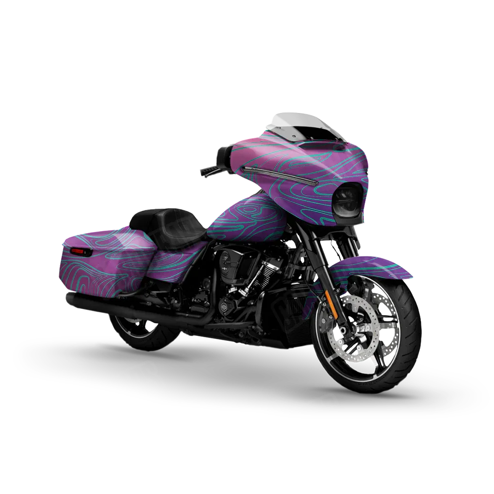 Damascus Aurora Motorcycle Wraps