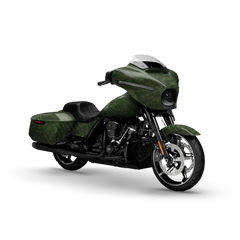 Digital Army Dark Green Motorcycle Wraps