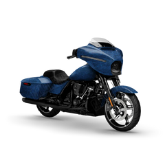Digital Elite Blue Motorcycle Wraps