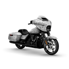 Digital Snow Motorcycle Wraps