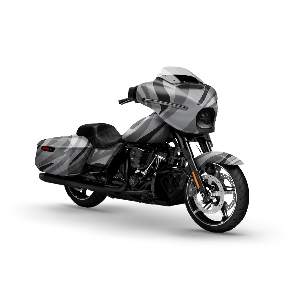 Fun Stripe Urban Night Motorcycle Wraps