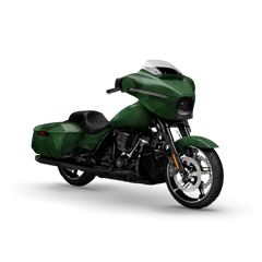 Classic Elite Green Motorcycle Wraps