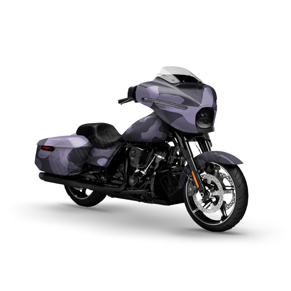 Classic Lilac Motorcycle Wraps