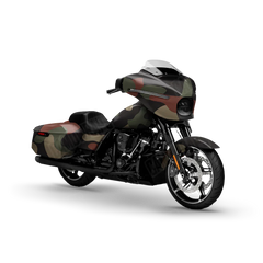 Classic Militant Copper Motorcycle Wraps