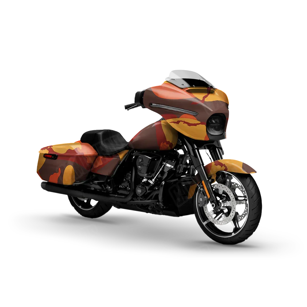 Ragged Autumn Motorcycle Wraps