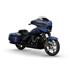 Ragged Blue Midnight Motorcycle Wraps