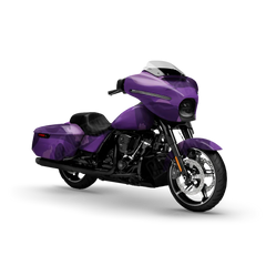Ragged Elite Purple Motorcycle Wraps
