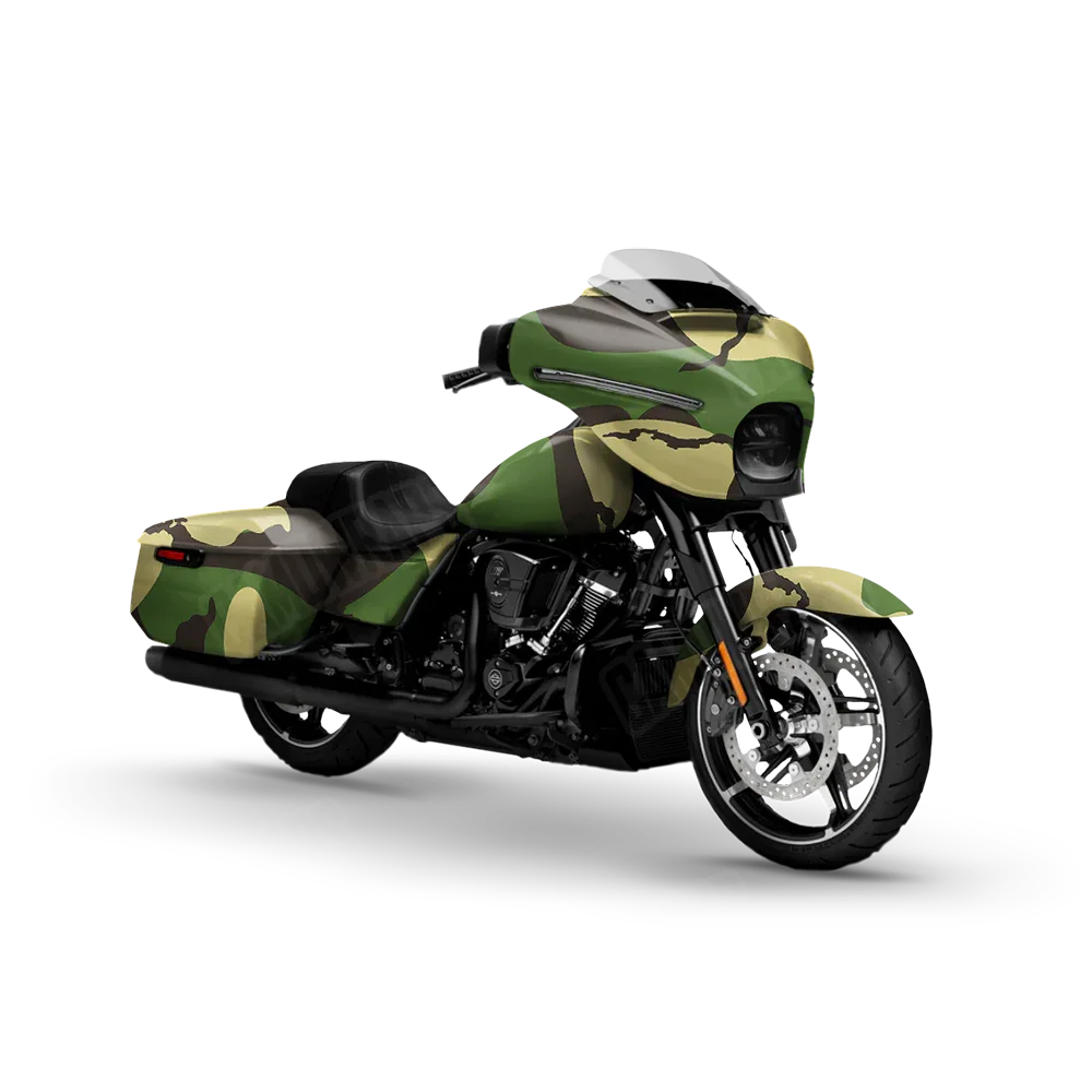 Ragged Jungle Motorcycle Wraps