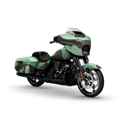 Ragged Mint Chocolate Chip Motorcycle Wraps