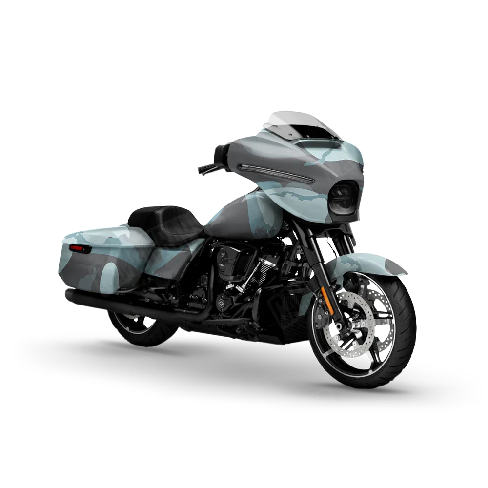 Ragged Overcast Motorcycle Wraps