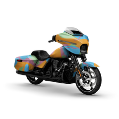 Ragged Sherbert Motorcycle Wraps