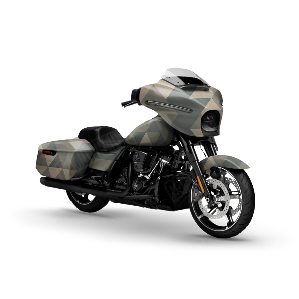 Triangle Army Motorcycle Wraps