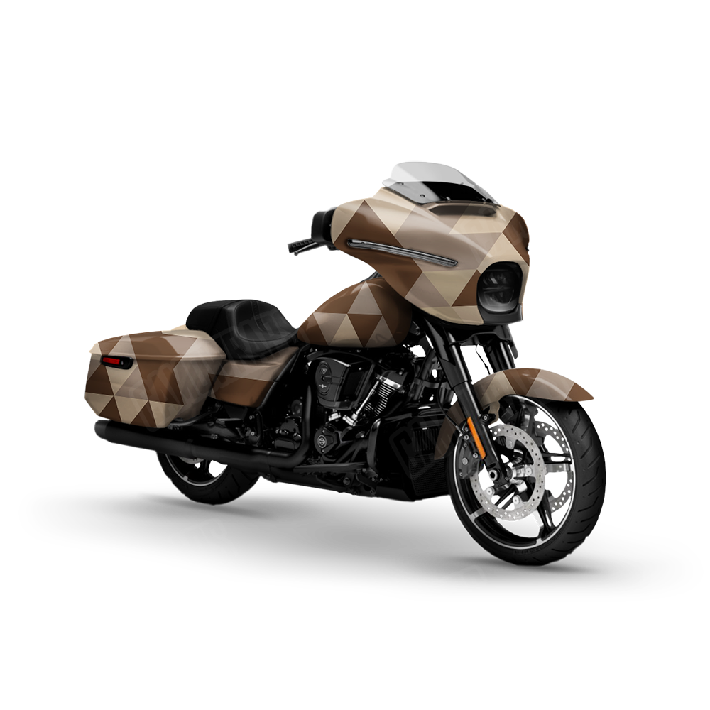 Triangle Desert Motorcycle Wraps