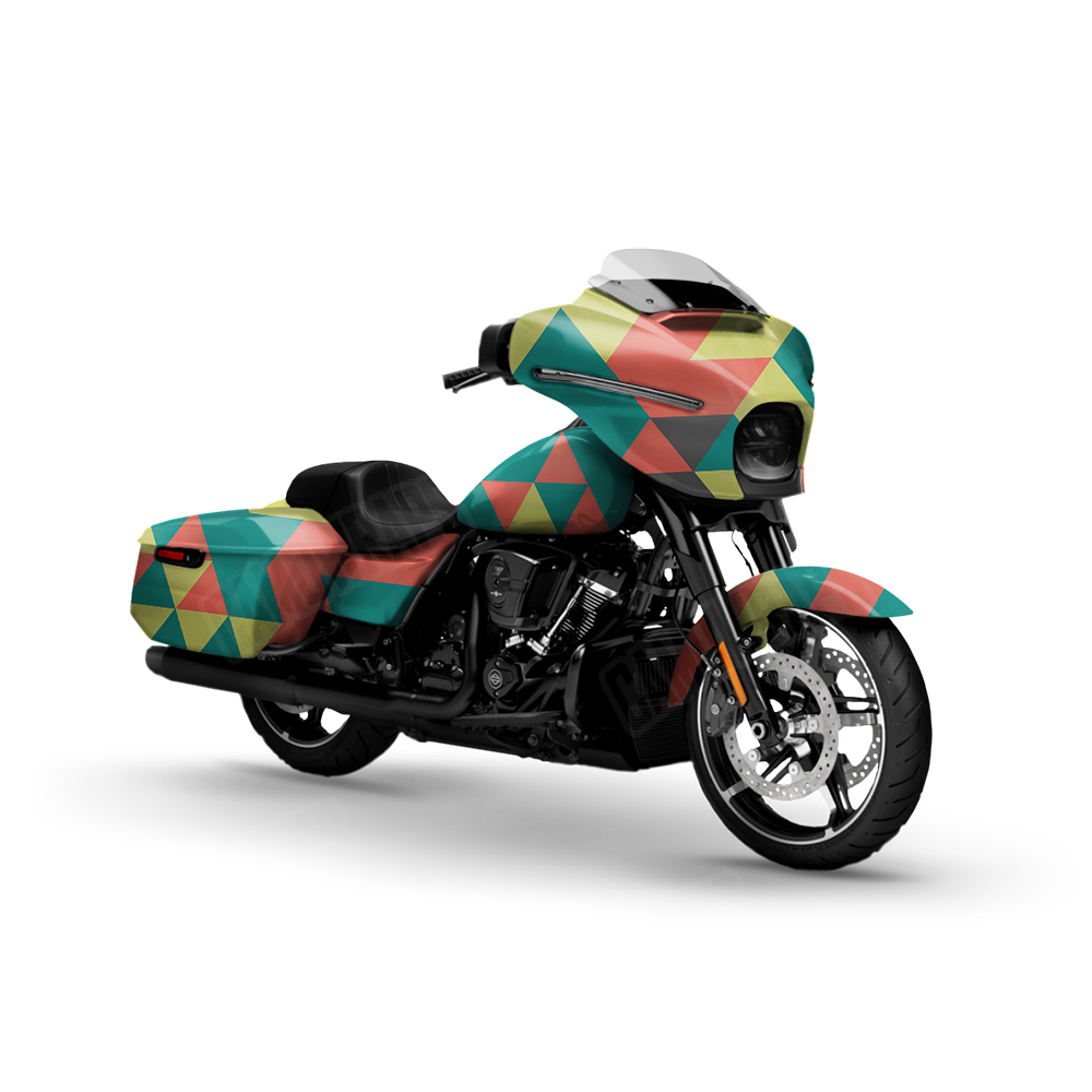 Triangle Fiesta Motorcycle Wraps