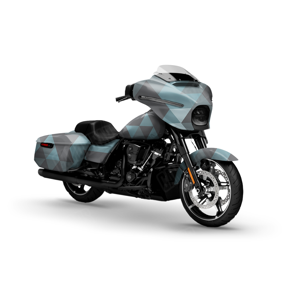 Triangle Overcast Motorcycle Wraps