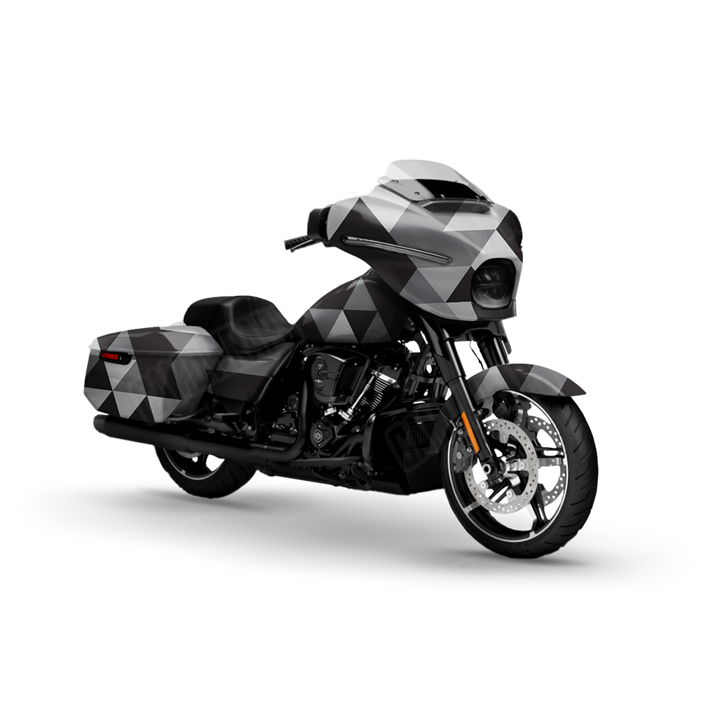 Triangle Urban Night Motorcycle Wraps