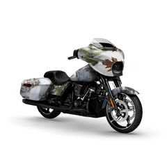 Just Hunt Great White North Motorcycle Wraps