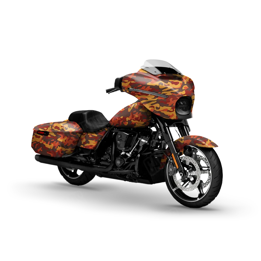 Classic Autumn Motorcycle Wraps