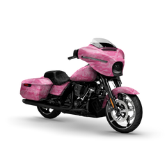 Classic Elite Pink Motorcycle Wraps