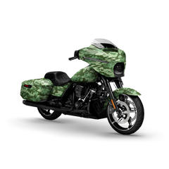 Classic Pistachio Motorcycle Wraps