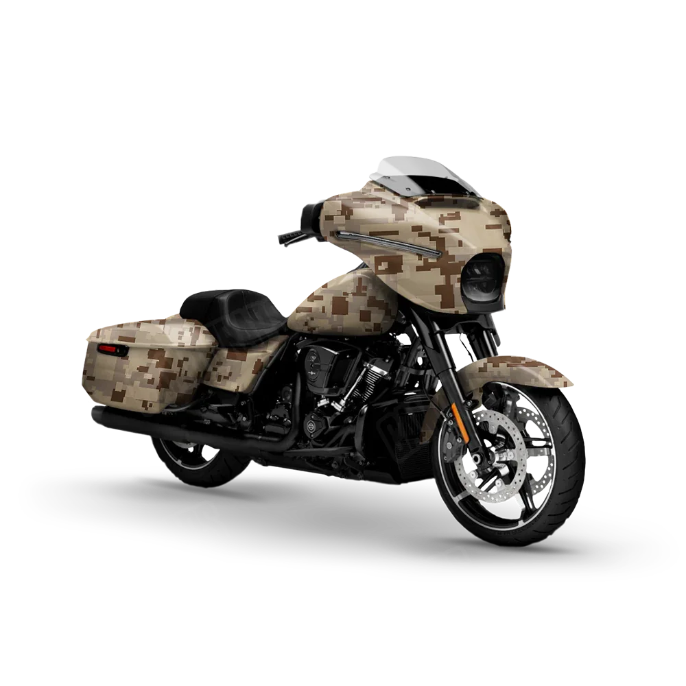 Digital Desert Motorcycle Wraps