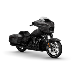 Digital Elite Black Motorcycle Wraps