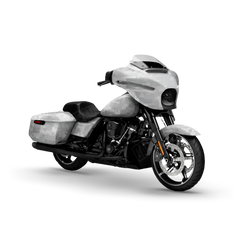 Digital Elite White Motorcycle Wraps