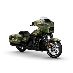 Digital Jungle Motorcycle Wraps