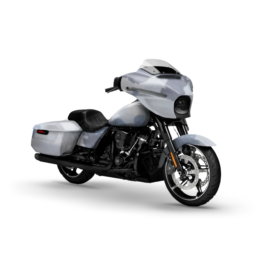 Nemesis Snow Tundra Motorcycle Wraps