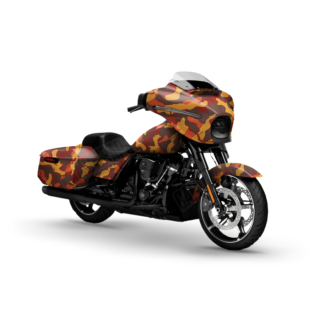 Ragged Autumn Motorcycle Wraps