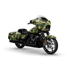 Ragged Jungle Motorcycle Wraps