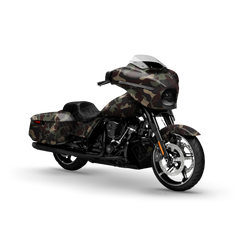 Ragged Militant Blood Motorcycle Wraps