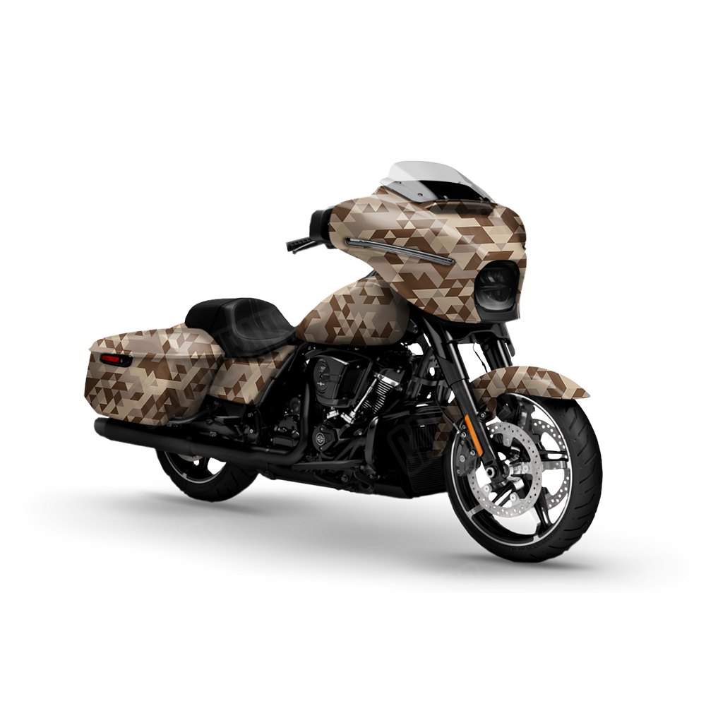 Triangle Desert Motorcycle Wraps