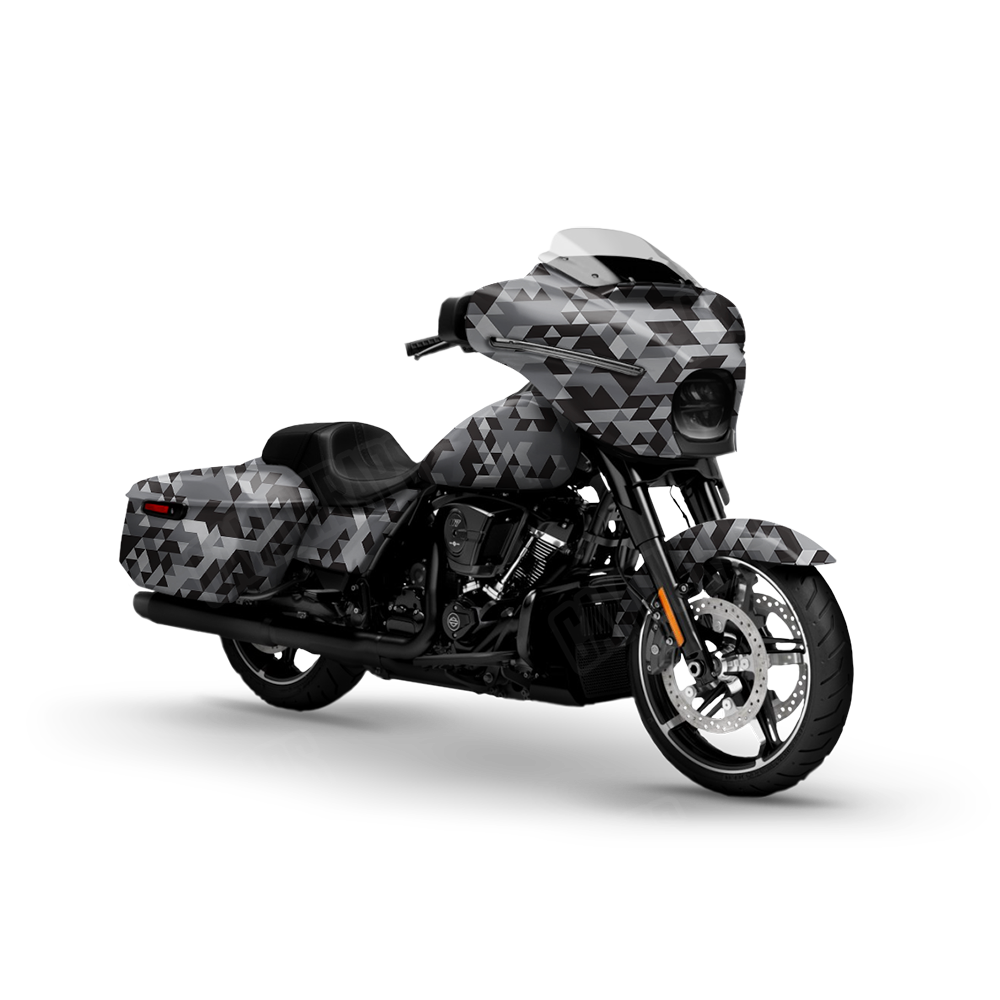 Triangle Urban Night Motorcycle Wraps