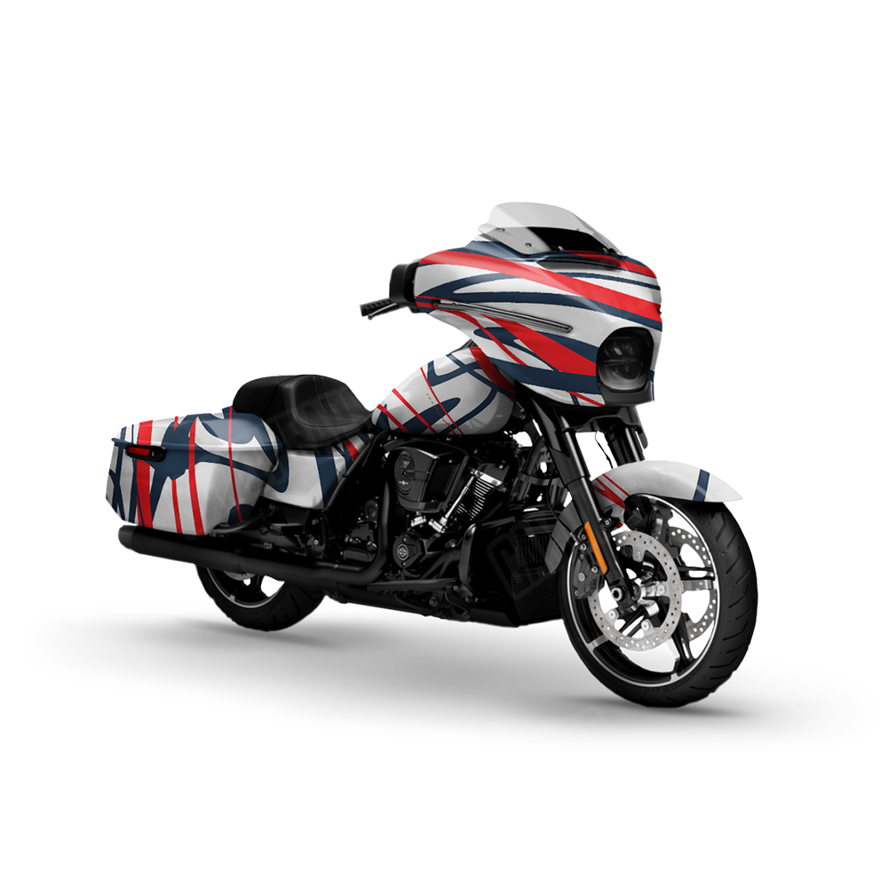 Liquid Smoke America Motorcycle Wraps