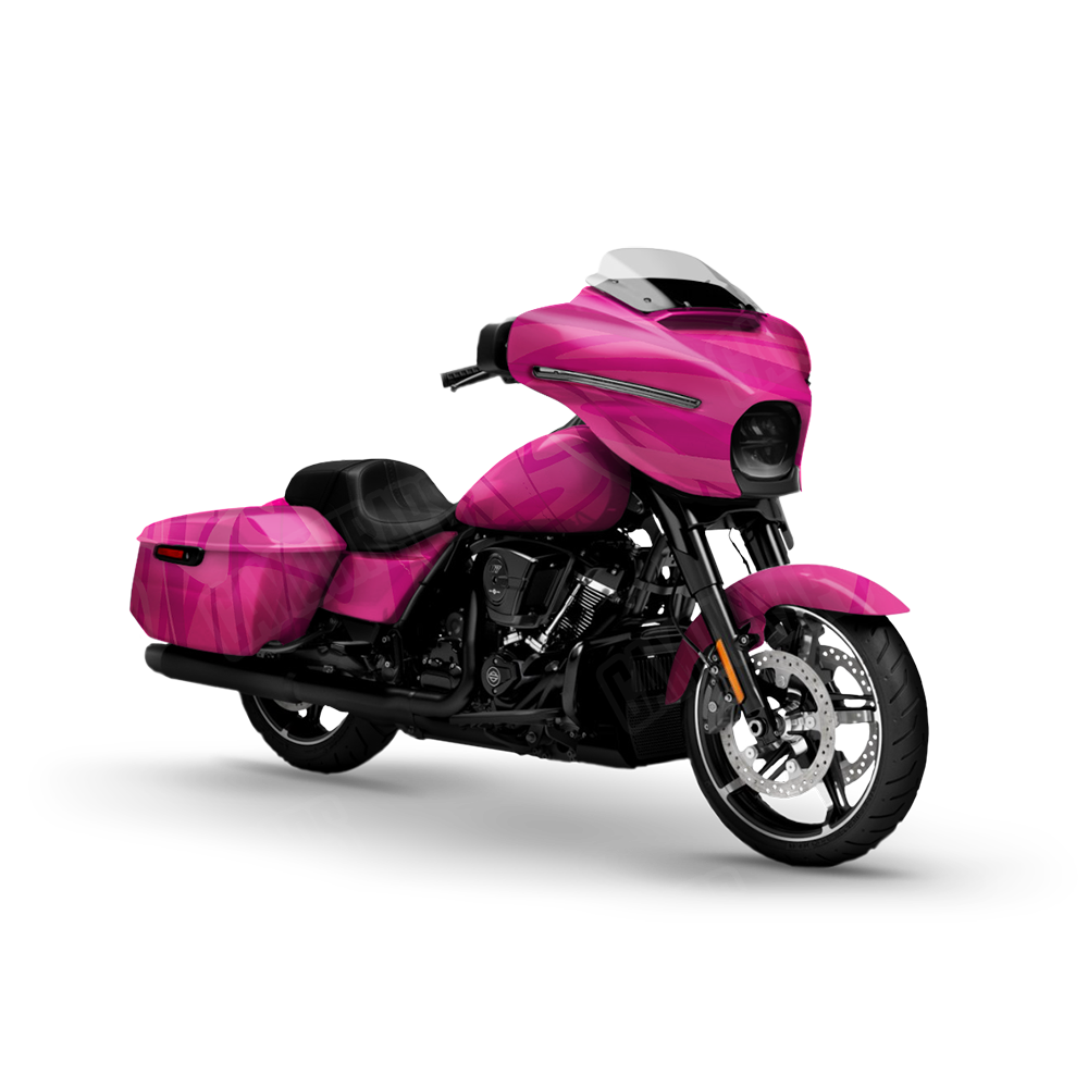 Liquid Smoke Elite Magenta Motorcycle Wraps