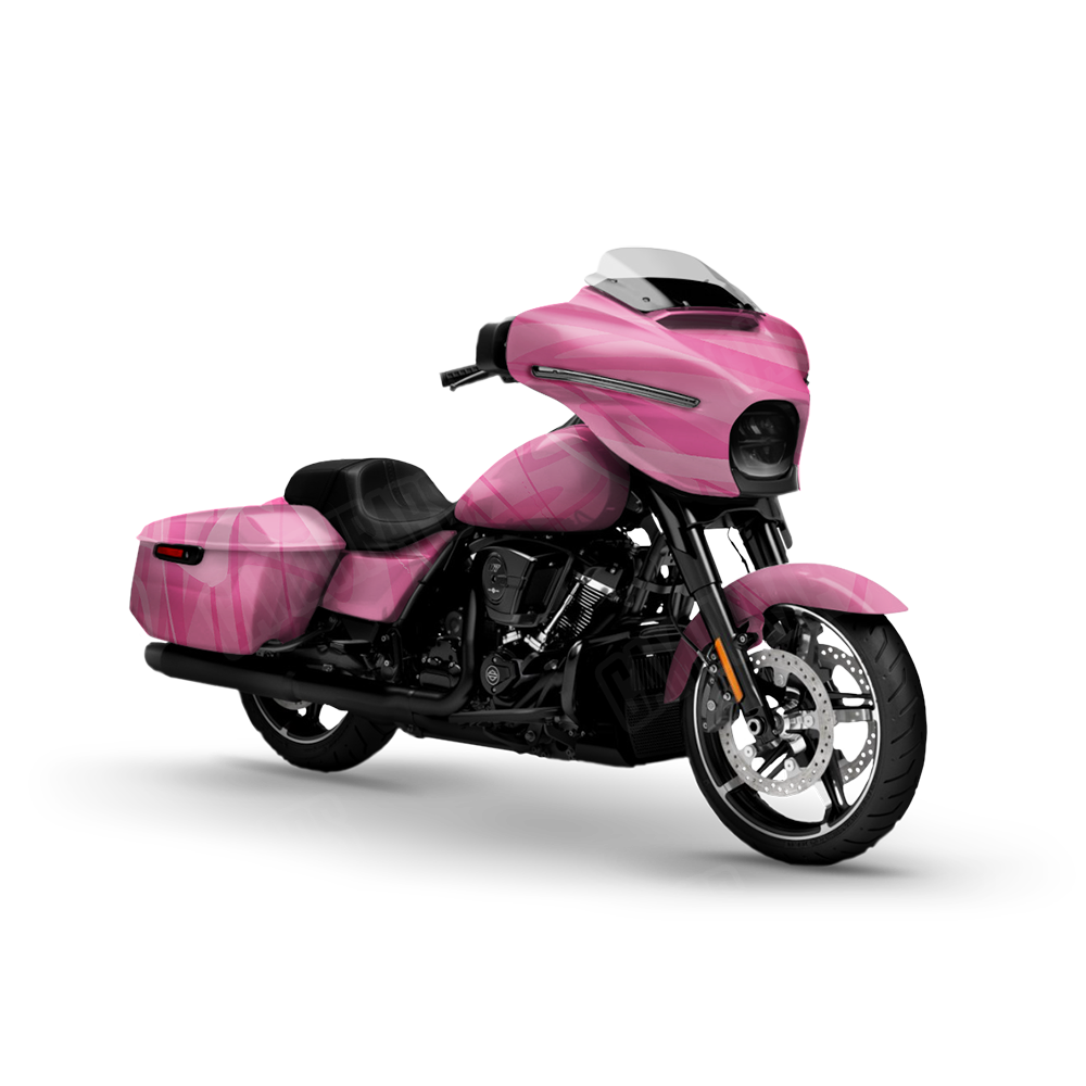 Liquid Smoke Elite Pink Motorcycle Wraps