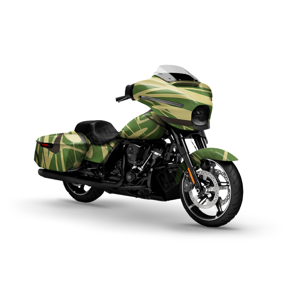 Liquid Smoke Jungle Motorcycle Wraps
