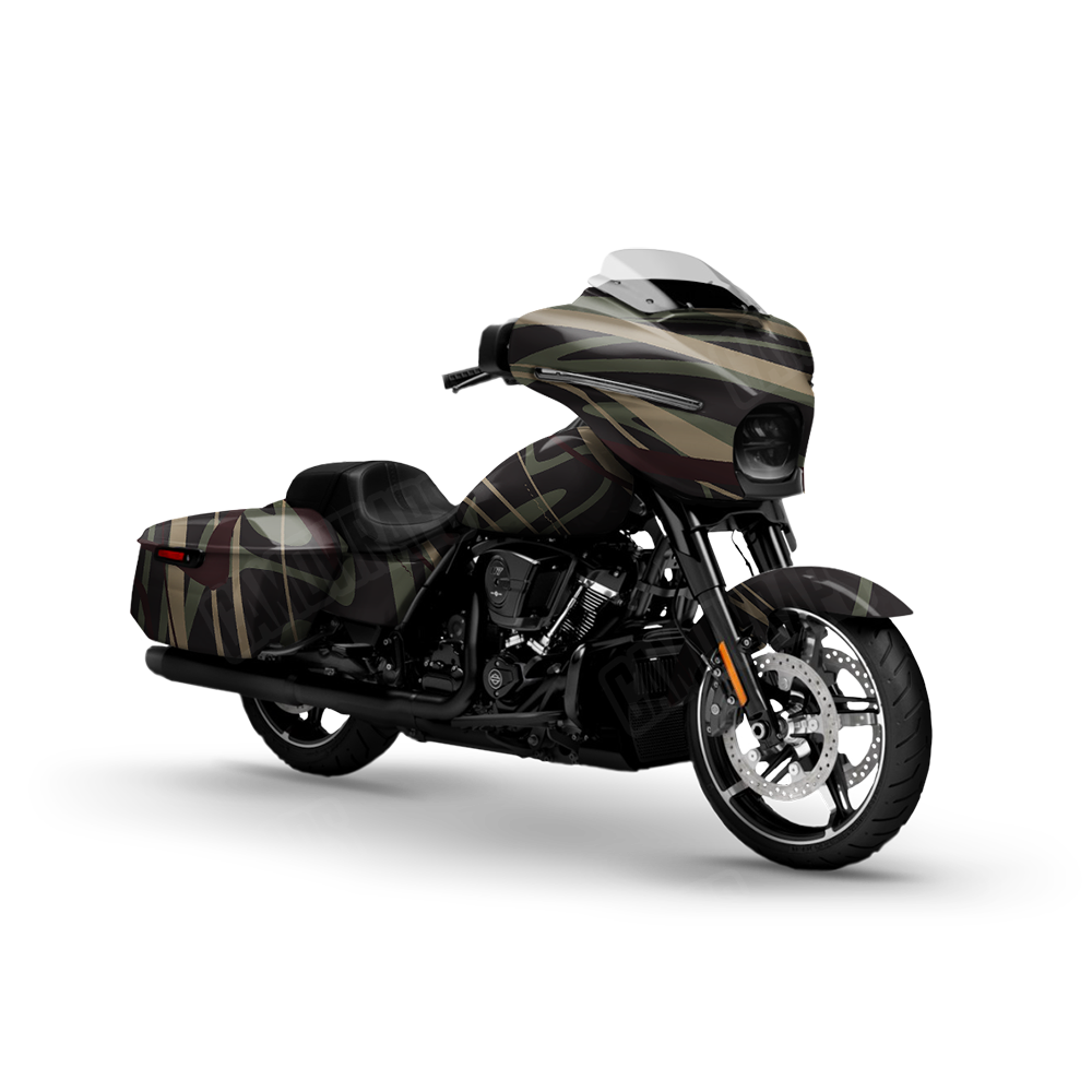 Liquid Smoke Militant Blood Motorcycle Wraps