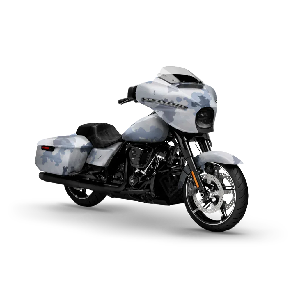 Nemesis Snow Tundra Motorcycle Wraps