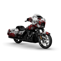 Prym1 Boulder Black Red White Motorcycle Wraps