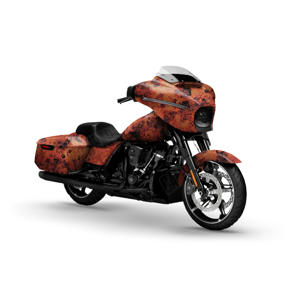 Prym1 Boulder Red Tea Motorcycle Wraps